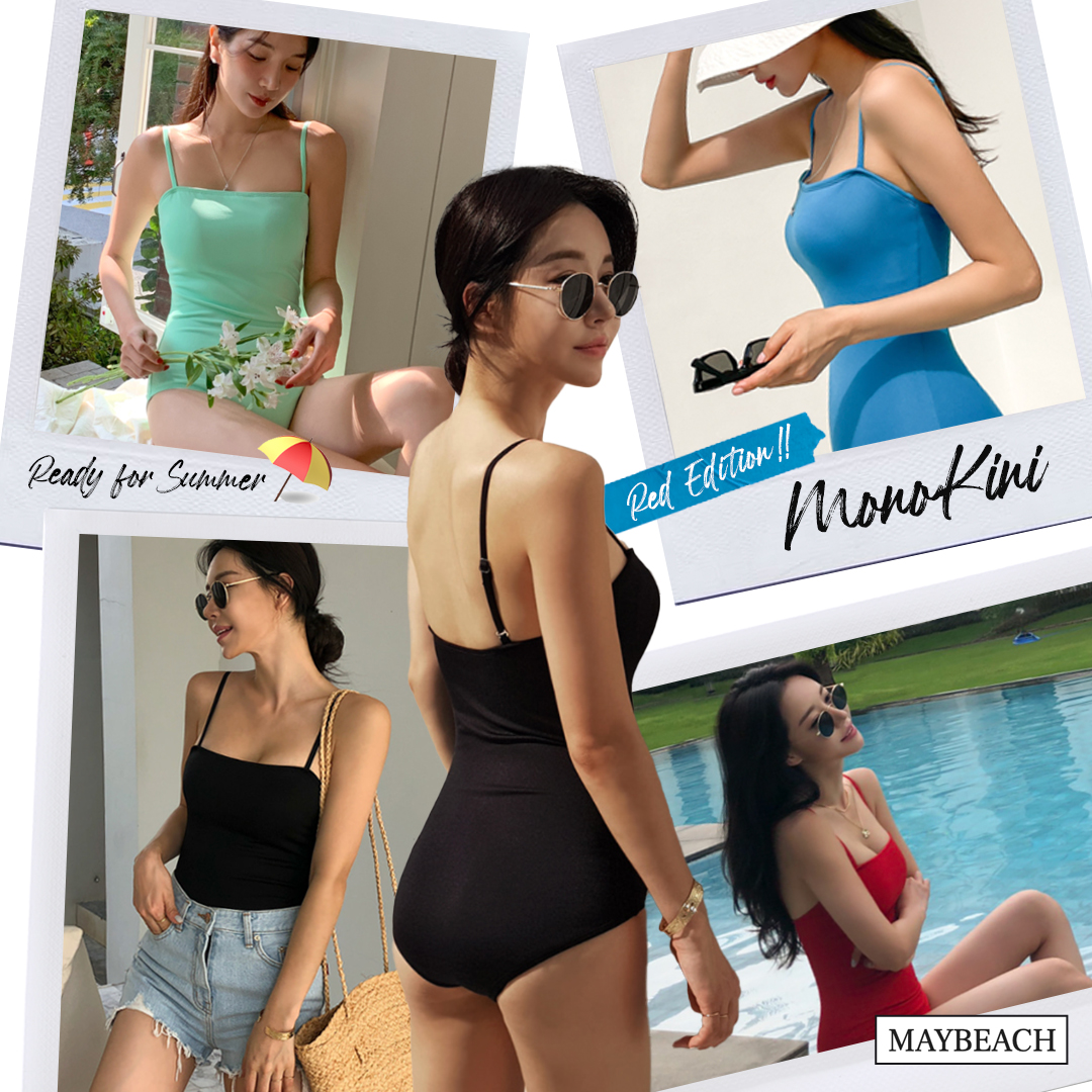 MAYBEACH 모노키니 Red Edition 화보