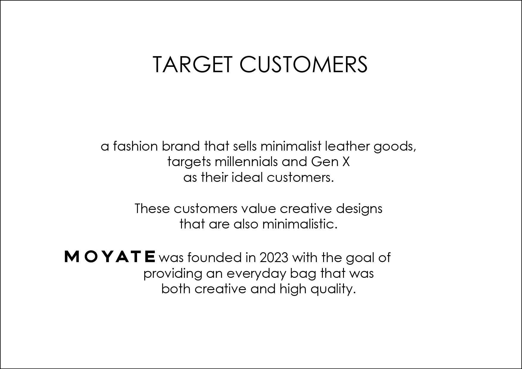 MOYATE 브랜드 디자인 포트폴리오