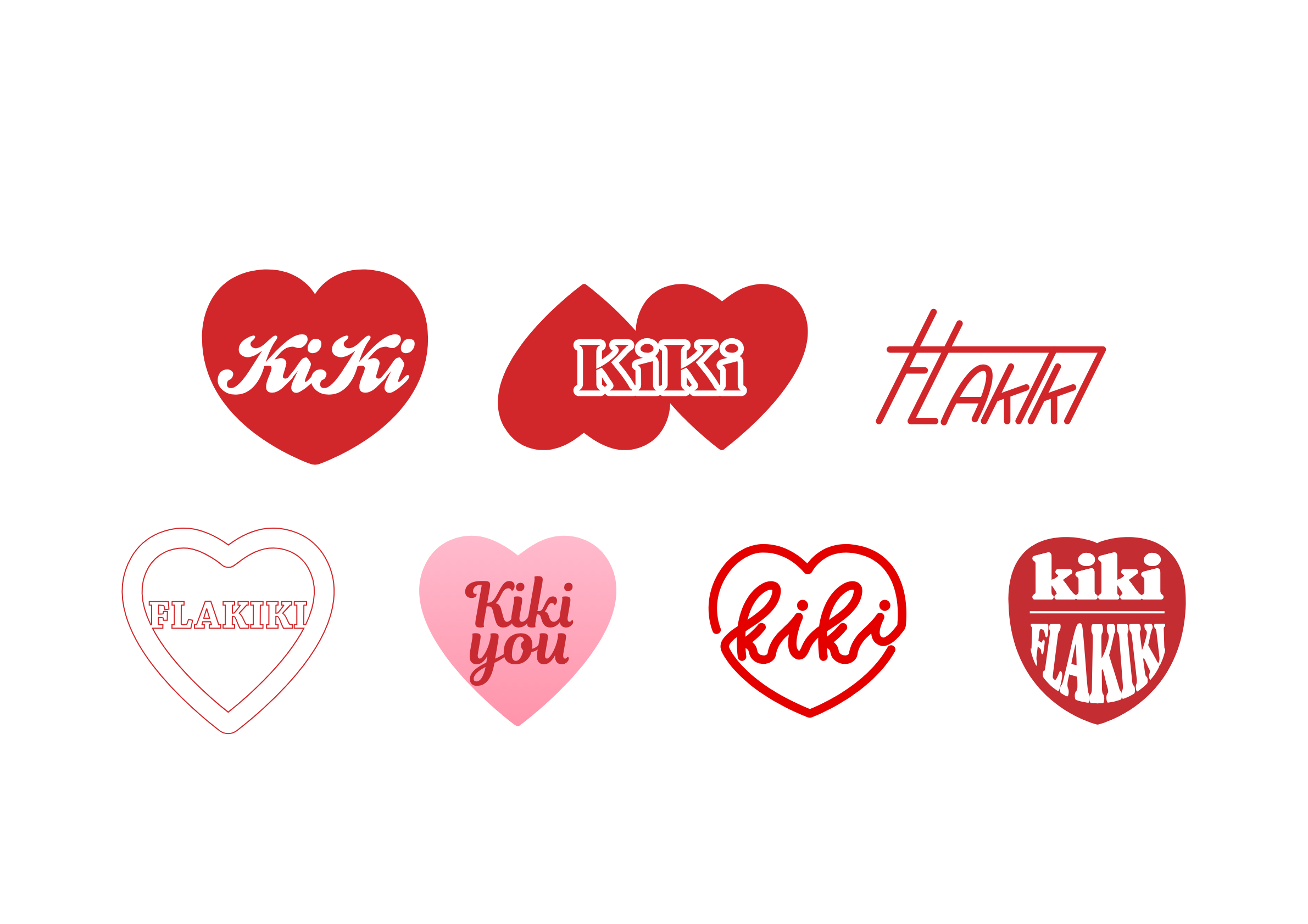 키키(KiKi) 로고 디자인 포트폴리오