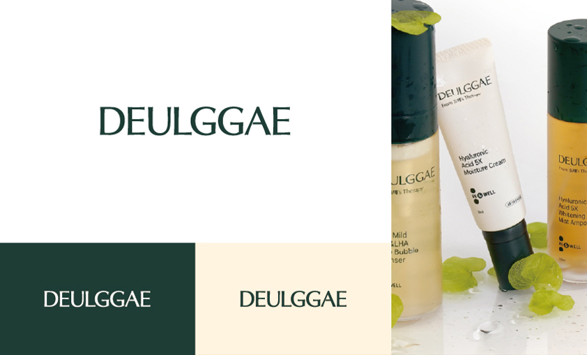 DEULGGAE 뷰티 브랜드 디자인