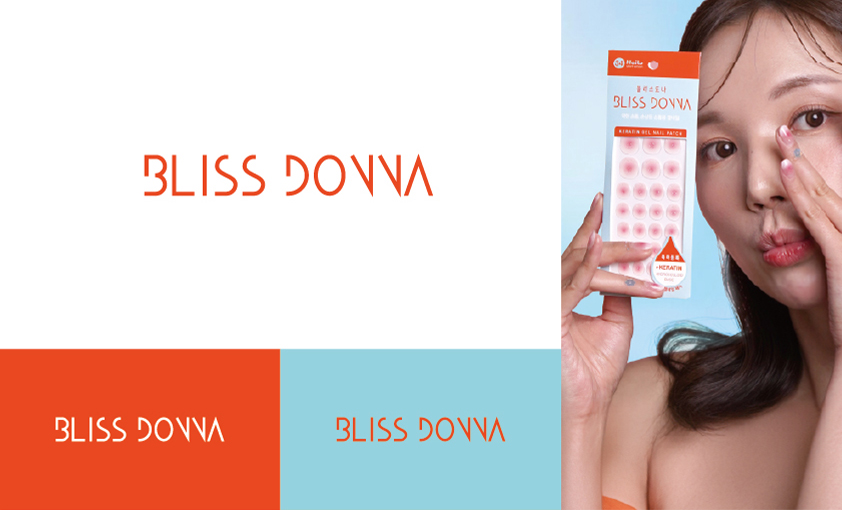Bliss Donna 브랜드 디자인 및 광고 소재